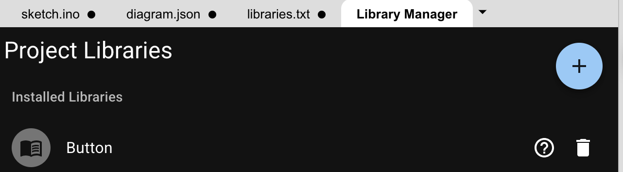 Wokwi Library Manager